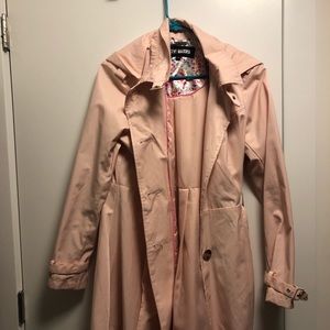 Steve Madden trench rain coat